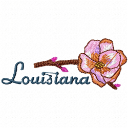 Flowers And Tree Embroidery Design 12